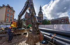 Doma laukumā atrastas seno rīdzinieku sadzīves liecības